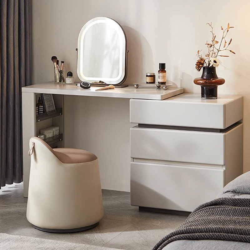 Beauty Without Makeup - Storage Desk Vanity Table Mirror Makeup