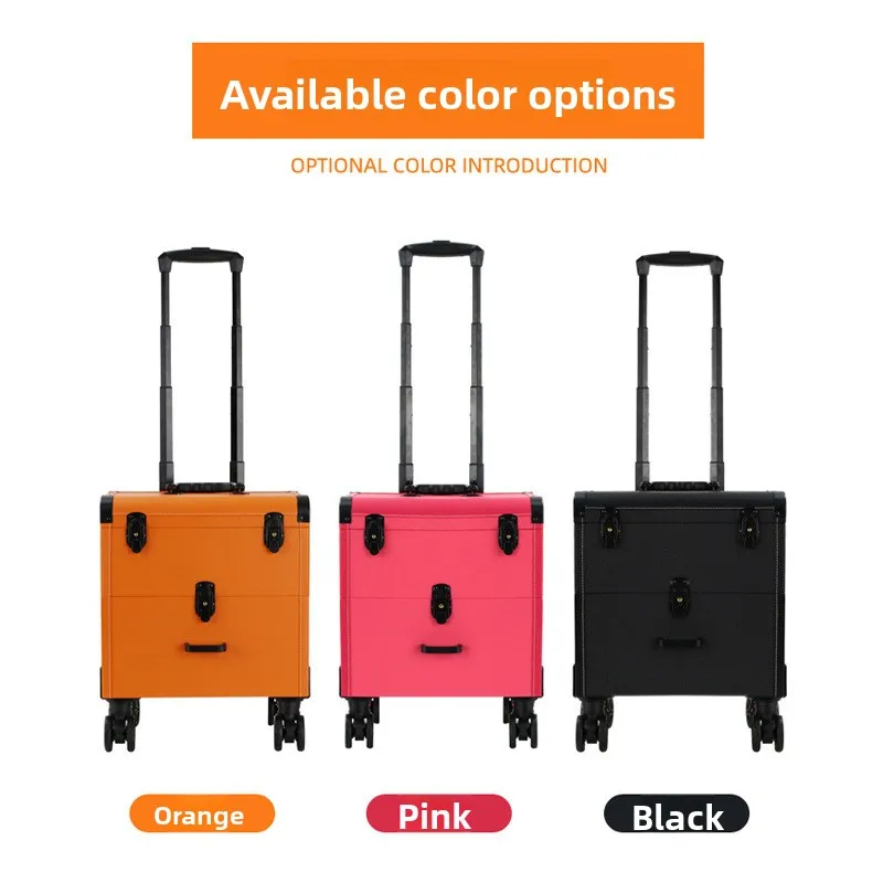 Beauty & Makeup Katia Di Paola - Beauty Case Trolley Durable Multi Layer