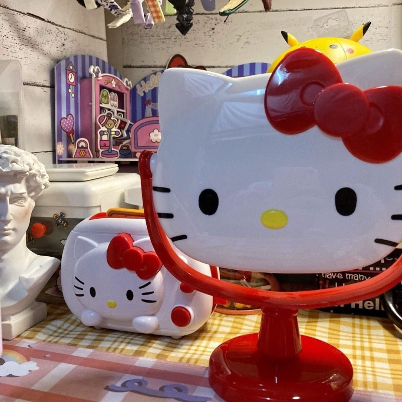 Hello Kitty Desktop Vanity Mir - Beauty Makeup Vanity Set 评论和价格